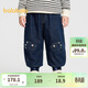 巴拉巴拉寶寶牛仔褲加絨氣球褲男童秋冬2025長(cháng)褲【商場(chǎng)同款】201425108102