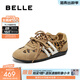 百麗（Belle）張凌赫同款方程式跑道賽車(chē)鞋德訓鞋新款女鞋休閑鞋E2L1DAM6預售 棕色豹紋【章若楠/徐藝洋同款】 40