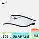 耐克（NIKE）空頂網(wǎng)球帽青少年夏季防曬無(wú)頂遮陽(yáng)帽子運動(dòng)鴨舌帽棒球籃球帽 FB5061-100 AC001 適合頭圍52-57CM