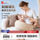 Hoag（霍格）哺乳枕新生兒喂奶神器坐喂環(huán)抱護腰靠墊喂奶枕頭 維爾粉