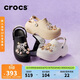 卡駱馳（CROCS）貝拉洞洞鞋厚底拖鞋|210062 黑色-001 37/38(230mm) 