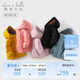 戴維貝拉【商場(chǎng)同款】冬裝兒童紅色羽絨服男女童保暖工裝外套