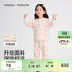 巴拉巴拉童裝兒童家居服套裝女童2026年新款春秋寶寶加絨睡衣甜美紅色新年