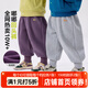 嘟嘟家兒童褲子秋冬加絨女童運動(dòng)褲加厚冬款男童長(cháng)褲寶寶休閑褲童裝衣服 麻灰色 100