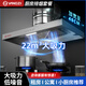 揚子出租房簡(jiǎn)易抽油煙機廚房攏煙式家用大吸力排氣扇強力抽風(fēng)機換氣扇 8寸丨雙檔調速+照明丨60*40cm煙罩 【1米配件】煙管＋接油網(wǎng)盒＋卡箍＋手套