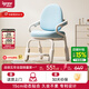 愛(ài)果樂(lè )兒童學(xué)習椅子帶靠背書(shū)桌椅電腦椅兒童座椅學(xué)生寫(xiě)字椅兒童專(zhuān)用 【PU皮】萌象椅3.0Pro 藍 免安裝 一鍵卡位調節