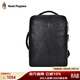 暇步士（Hush Puppies）雙肩包男士商務(wù)背書(shū)包牛皮大容量男包15.6英寸電腦差旅包禮物