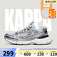 卡帕卡帕女鞋加絨老爹鞋女2023秋冬新款保暖厚底運動(dòng)鞋時(shí)尚休閑棉鞋子 奧運灰149R 【加絨款】 37