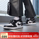 耐克NIKE休閑鞋男女熊貓AJ 1喬丹JORDAN 1運動(dòng)鞋DC0774-101黑白39