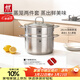 雙立人（ZWILLING）蒸鍋不銹鋼湯鍋蒸籠蒸魚(yú)蒸饅頭煲湯鍋烹飪鍋具NovaPlus套裝24cm