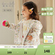 戴維貝拉（DAVE＆BELLA）女童外套連帽兒童上衣休閑寶寶衣服童裝洋氣小童外衣春裝新款 小碎花印花【現貨】DB3237005 120 cm（建議身高110-120cm）
