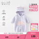 戴維貝拉（DAVE＆BELLA）新生兒連體衣初生嬰兒外出服男女寶衣服0-6個(gè)月秋冬新年爬服 獨角獸【現貨】DB4236421 80cm （建議身高73-80cm）
