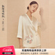 金三塔×敦煌博物館聯(lián)名重磅真絲睡衣女定位花絲綢衣褲套高級感禮物 沙金色2407 M