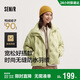 森馬（Semir）羽絨服女冬季薄款90絨子防潑水防風(fēng)千鳥(niǎo)格設計感外套101724113012