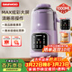大宇（DAEWOO）破壁機家用豆漿機 1L微壓2-3人食全自動(dòng)輕音五谷雜糧免煮免手洗榨汁料理輔食機 紫色SM09