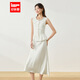 IEF/愛(ài)依服2026春夏新款法式小香風(fēng)名媛淑女氣質(zhì)設計感上下套長(cháng)裙 杏 S