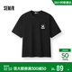 森馬（Semir）【200g重磅T】BB聯(lián)名短袖T恤男26夏季印花針織衫情侶109326100201