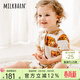Milkbarn春夏嬰兒衣服 3-24月新生兒短袖短褲連體服寶寶哈衣爬服 牧舍 80cm (12-18m)