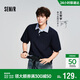 森馬（Semir）王安宇同款丨POLO衫男26夏季假兩件拼接翻領(lǐng)短袖上衣109326115110