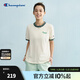 Champion冠軍拼色短袖T恤女2025春夏新款青春校園風(fēng)復古潮牌休閑 白色 M