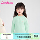 笛莎（DEESHA）女童毛衣2025秋冬新款棉線(xiàn)針織衫小童打底上衣童裝兒童女寶寶衣服 海藍色 140
