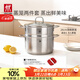 雙立人（ZWILLING）蒸鍋不銹鋼湯鍋蒸籠蒸魚(yú)蒸饅頭煲湯鍋烹飪鍋具NovaPlus套裝24cm