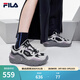 FILA斐樂(lè )跑步鞋男鞋女鞋情侶鞋掠奪者 2休閑鞋慢跑運動(dòng)鞋 【女款】黑/南極灰-BA 39