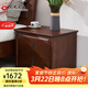 光明家具 實(shí)木床頭柜現代簡(jiǎn)約床頭柜水曲柳雙抽屜邊柜臥室床頭柜 1401 床頭柜*1