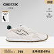GEOX杰歐適早春男鞋舒適百搭圓頭厚底運動(dòng)低幫時(shí)尚休閑情侶鞋 白色 42