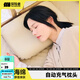 探險者（TAN XIAN ZHE）充氣枕頭戶(hù)外枕頭自動(dòng)充氣枕頭旅行護頸便攜枕頭快速充氣枕 奶酪充氣枕【小號】