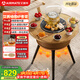 艾美特（AIRMATE）【圍爐煮茶】取暖器電暖器遠紅外加熱家用電暖桌電陶爐燒水煮茶火鍋贈水壺