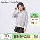 巴拉巴拉balaOne童裝兒童開(kāi)衫女童2025秋毛衣小香風(fēng)甜美毛衫208325103001