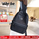 Walker Shop雙肩包女2026年新款大學(xué)生書(shū)包女士休閑旅行包輕便通勤電腦背包女 黑色【可放15寸電腦】
