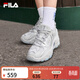斐樂(lè ) 斐樂(lè )掠奪者2女鞋跑步鞋夏季老爹鞋女復古情侶運動(dòng)鞋透氣 雨霧灰-NC 37.5