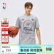 NBA官方2025賽季西區雷霆奪冠紀念短袖T恤男女裝亞歷山大同款t恤上衣 灰色(雷霆) XL
