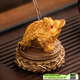 PAKCHOICE茶寵變色金蟾創(chuàng  )意擺件可養招財旋轉解壓茶桌茶臺茶盤(pán)功夫茶具擺件