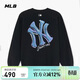 MLB衛衣男女情侶同款圓領(lǐng)套頭秋冬季長(cháng)袖運動(dòng)外套3AMTB3254-50BKS-M