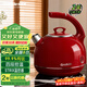 格來(lái)德（Grelide）純鈦燒水壺新款家用大容量保溫電熱水壺四段控溫智能恒溫電水壺純鈦99.9% 雙層防燙中國紅D1215E鈦