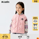 馬·拉?。∕.Latin）馬拉丁兒童羽絨服25冬裝新款男童女童小童漫畫(huà)格提花輕薄羽絨服