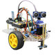 創(chuàng)樂博 arduino智能小車 循跡 避障 遙控藍牙機器人套件 圖形化編程uno R3 A：單獨循跡 不含意大利UNO板