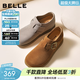 百麗（Belle）復古勃肯鞋女舒適內增高休閑全包單鞋B2849CM5 棕色 36 (230mm)