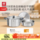 雙立人（ZWILLING）蒸鍋抗黃不銹鋼無(wú)涂層家用湯鍋蒸籠蒸煮兩用燃氣灶通用28cm