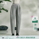日著(zhù)（rizhuo）原創(chuàng  )設計感女裝2025春季新款休閑寬松小眾針織哈倫休閑褲子 尋灰 M 卡碼建議拍小一碼