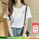 彪馬（PUMA）t恤女 夏季新款運動(dòng)服健身訓練短袖跑步休閑舒適透氣時(shí)尚半袖 02/白色-dry cell 面料 L 165/88A