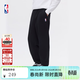 NBA【新款】官方聯(lián)盟新品純色衛褲寬松抽繩長(cháng)褲休閑運動(dòng)褲搭配男褲 黑色(聯(lián)盟) L