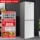 奧克斯雙門(mén)冰箱家用小型辦公室出租房宿舍用雙開(kāi)門(mén)中型二門(mén)電冰箱節能省電 【抽屜款】258升級款【冷藏四層冷凍三層】181L