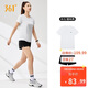 361°跑步運動(dòng)套裝女士春夏季衣服新款速干短袖短褲兩件套662524001H-1