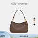 蔻馳（COACH）CARY系列女士經(jīng)典標志斜挎包單肩馬鞍包高級感春季女包 B4/深石灰色