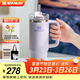 STANLEY保溫杯水杯巨無(wú)霸吸管杯大容量杯子保溫保冷戶(hù)外居家辦公男女禮物 【熱賣(mài)TOP3】香蘭紫- 887ml