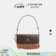 蔻馳（COACH）奧萊女士女包BRYNN單肩斜挎包麻將包時(shí)尚百搭 IM/松露色 混合色